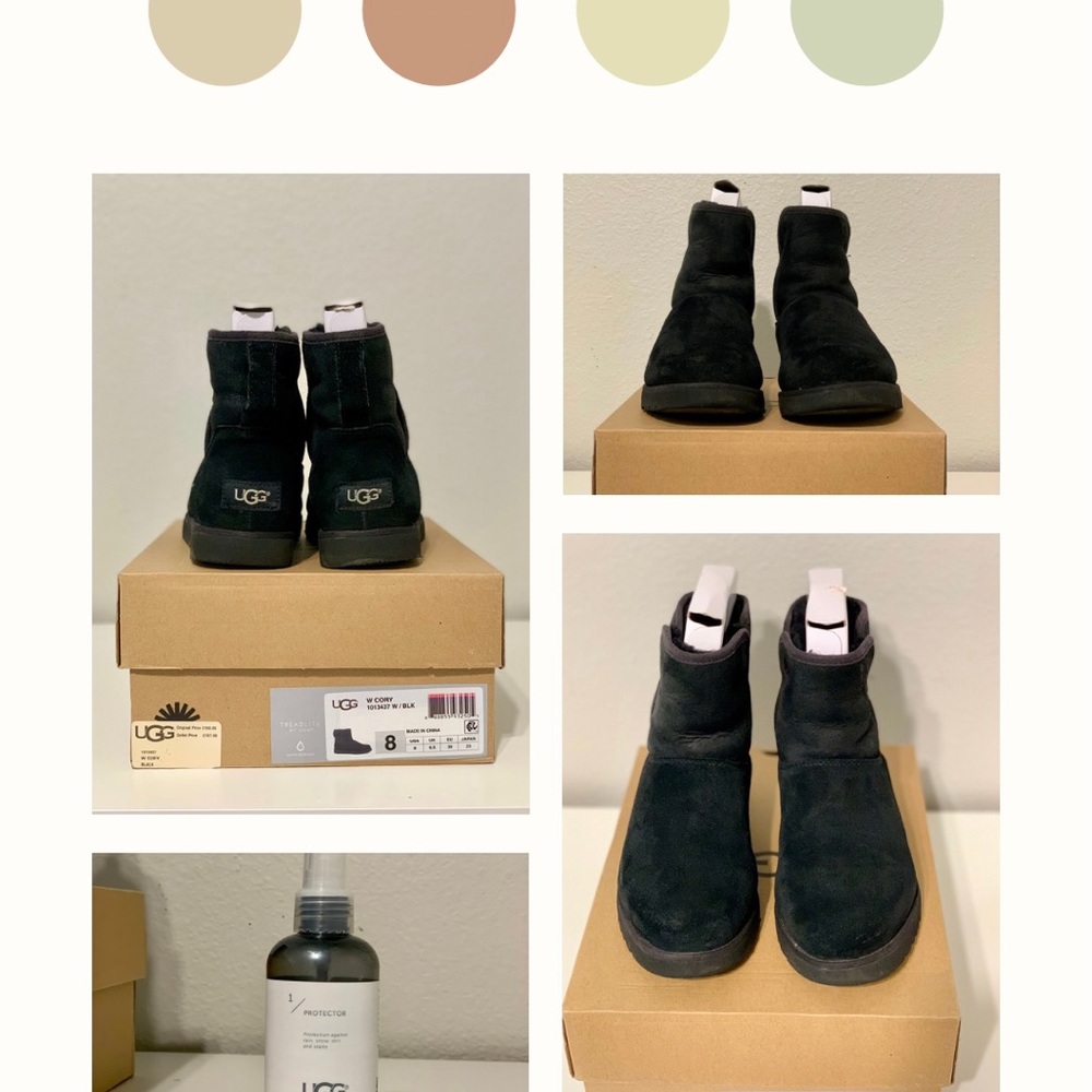 UGG Black Cory Boots